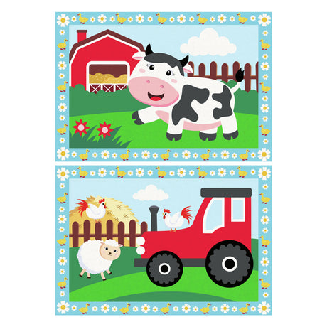 Ravensburger creart peinture par numéro - tracteur avec décor