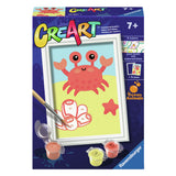 Ravensburger Creart Painting per numero - Crab alla moda