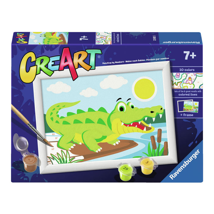 Ravensburger Pintura Ciora en número Crocodile