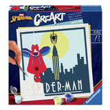 Ravensburger Crart Målning på Number Marvel Spiderman