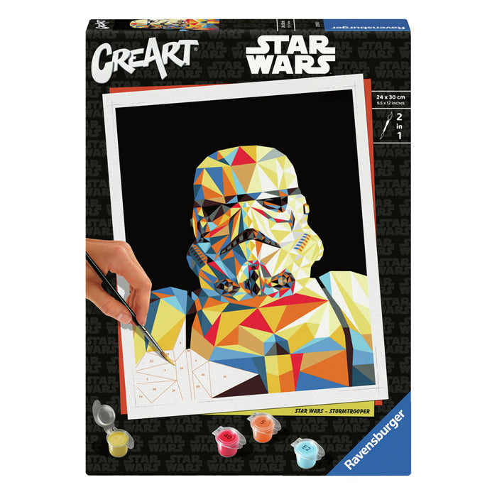 Ravensburger Crarts Molerei op Song Star Wars Stormtrooper