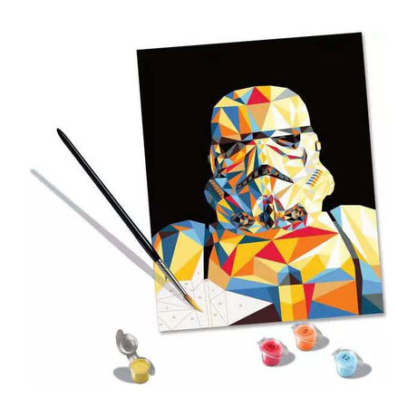 Ravensburger crée une peinture par numéro - Star Wars - Stormtrooper