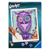 Ravensburger Crart Målning på Number - Dreaming Owl