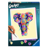 Ravensburger Creart Painting by Number Elephant