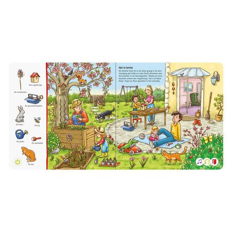 Ravensburger tiptoi recherche et découverte du livre : les saisons