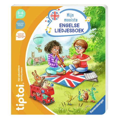 Ravensburger Tipptoi mäi schéinsten Englesch Lidd Buch