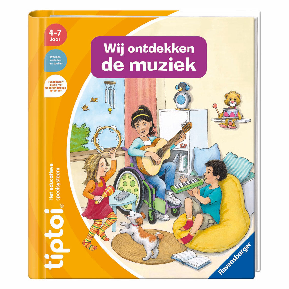 Ravensburger tiptoi livre on découvre la musique