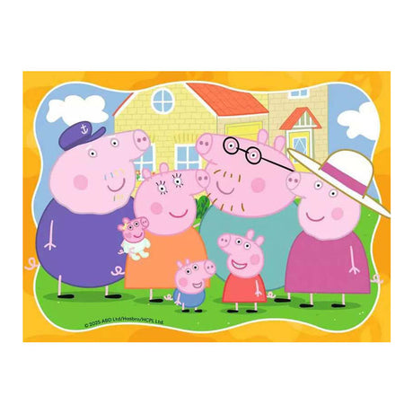 Ravensburger - Puzzle 4 en 1 Peppa Pig