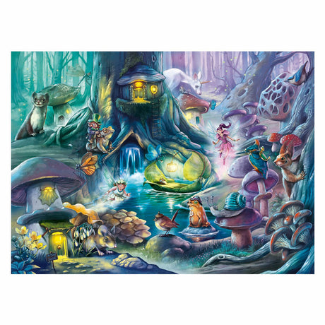 Ravensburger puzzle xxl forêt enchantée, 150 pcs.