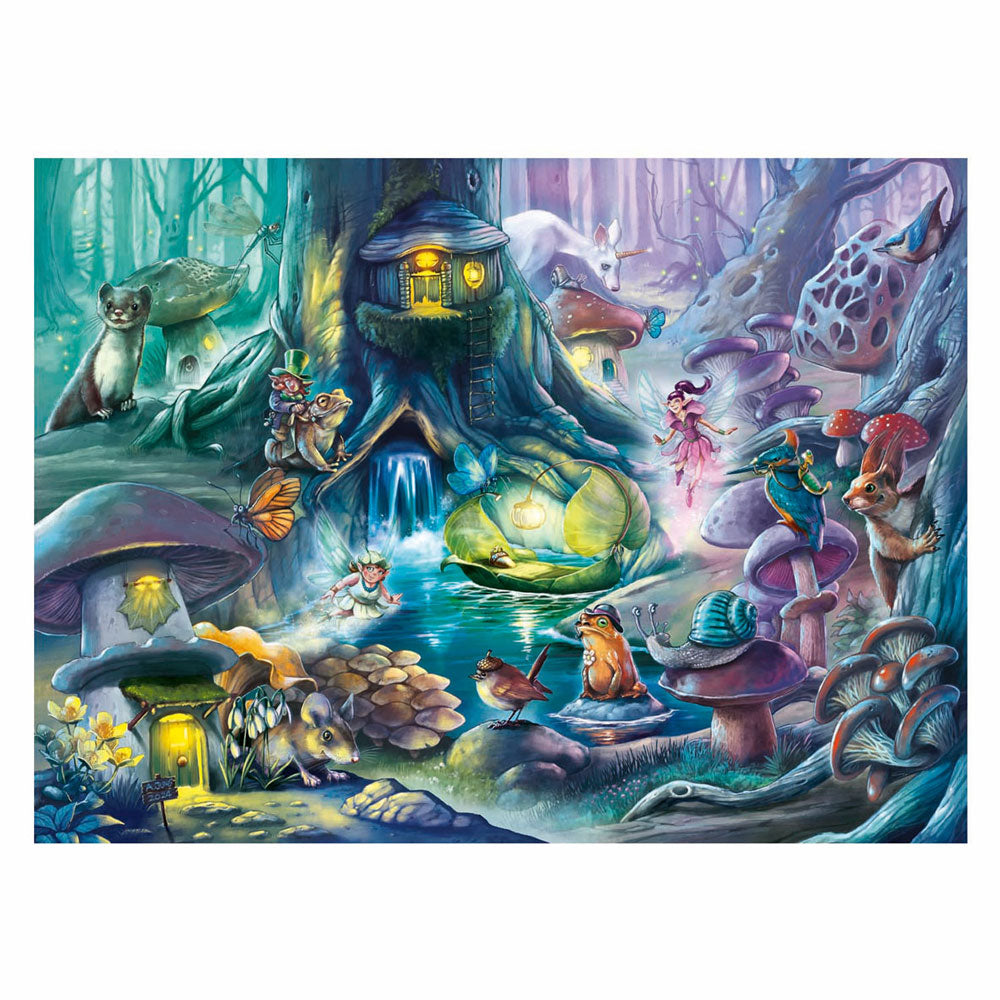 Ravensburger puzzle xxl forêt enchantée, 150 pcs.