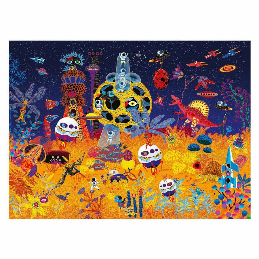 Ravensburger puzzle planète fantastique, 300 pcs.