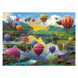 Ravensburger puzzle la vallée des montgolfières, 500 pcs.