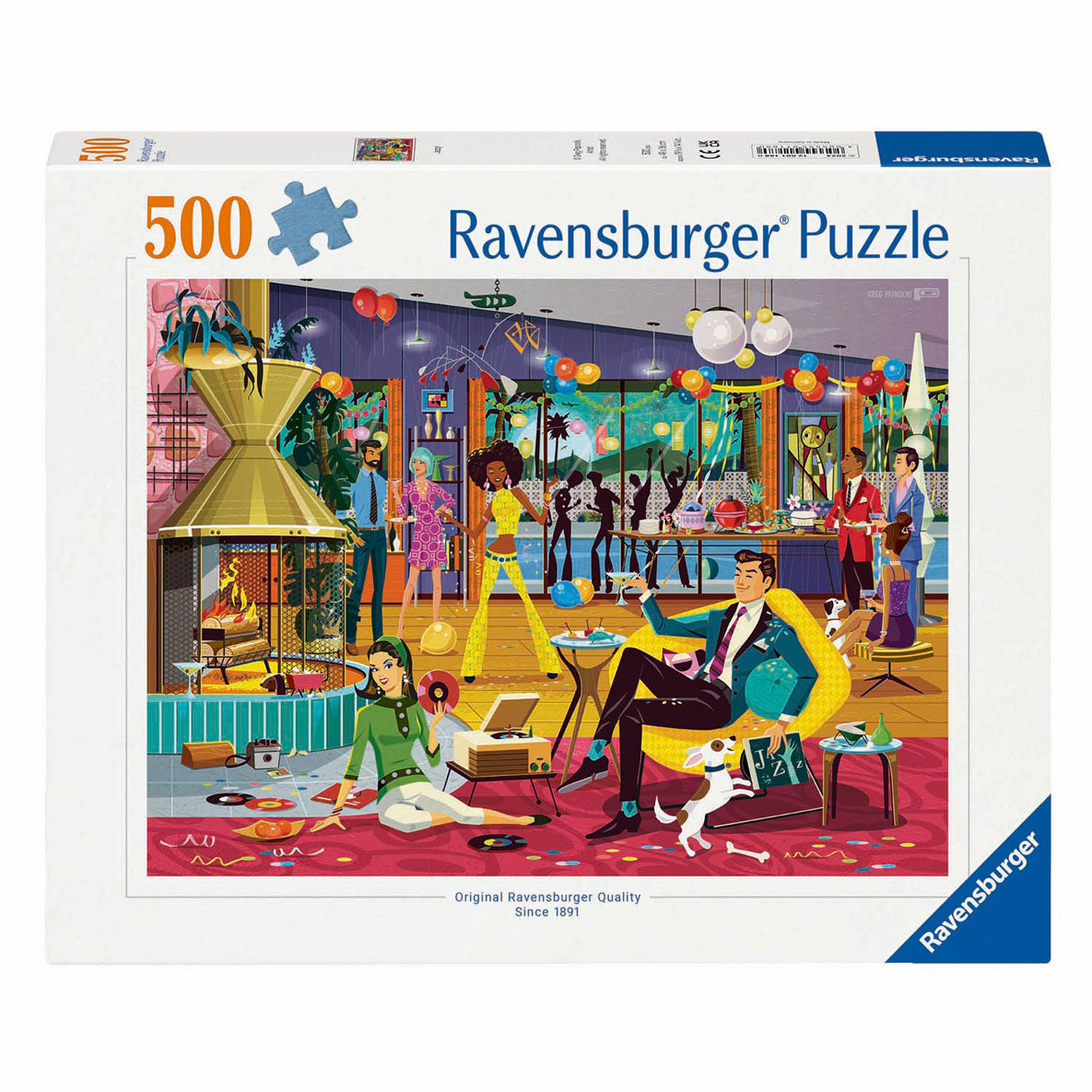 Ravensburger puzzle jazzy!, 500 pcs.