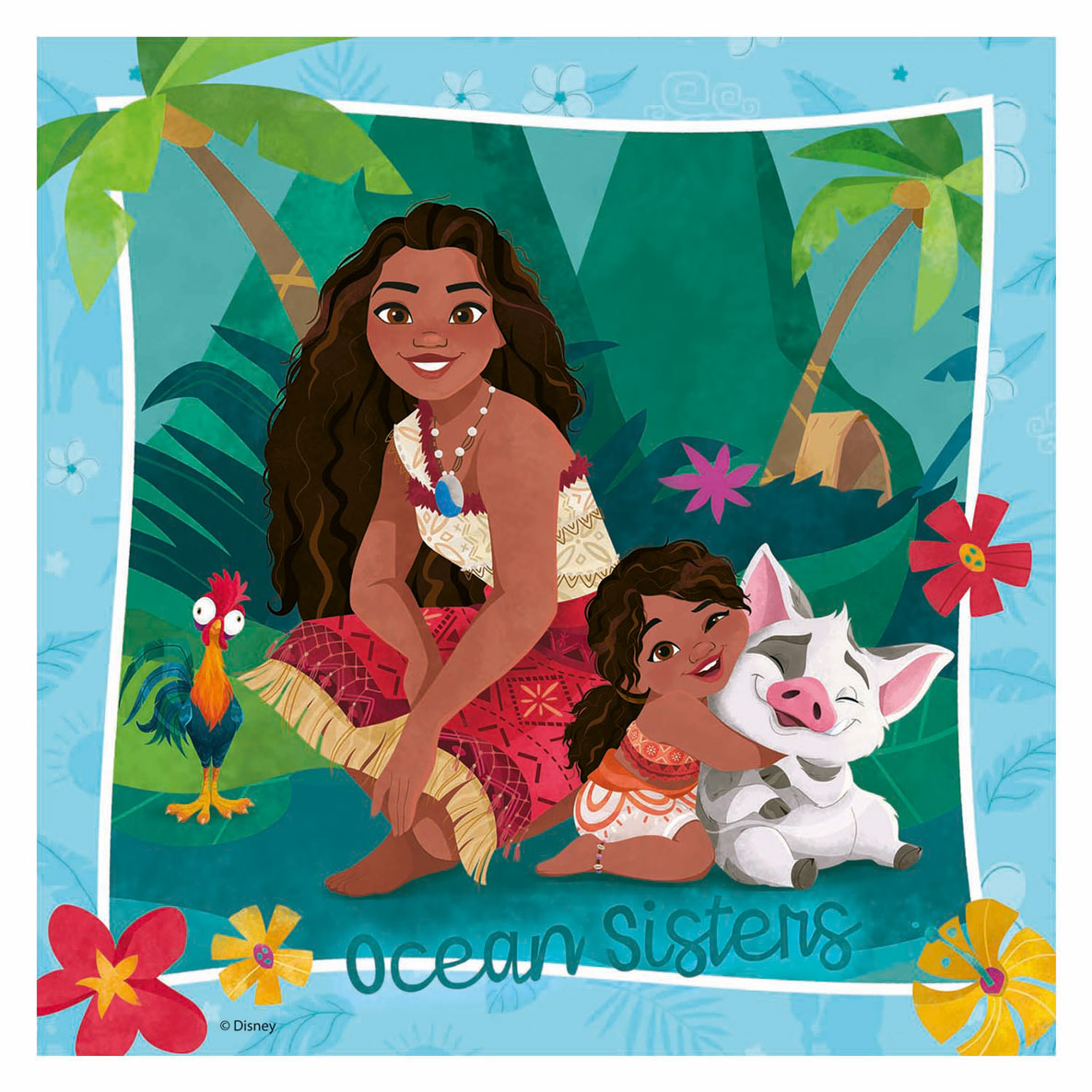 Ravensburger puzzle vaiana 2 vers de nouvelles aventures ! - puzzle - 3x49 pièces
