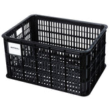 Caisse à vélo Basil L - grande - 40 litres - noire