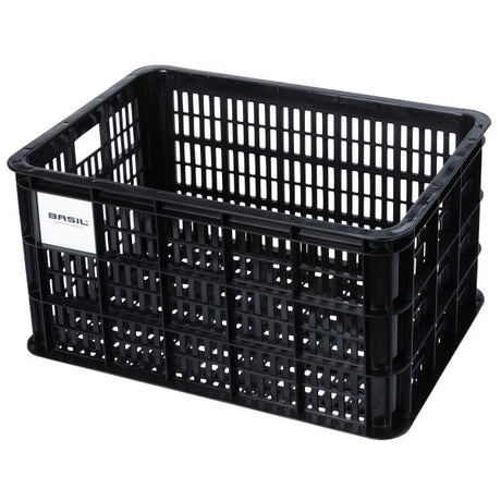 Caisse à vélo Basil L - grande - 40 litres - noire