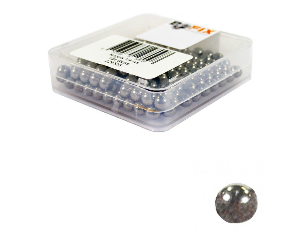 Bullets 1 4 en acier inoxydable