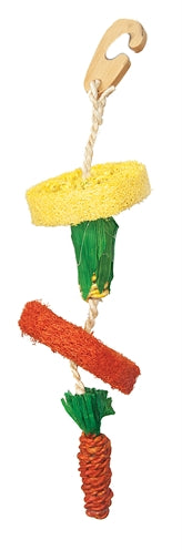 Jouet à suspendre en luffa naturel Happy Pet de Critter's Choice