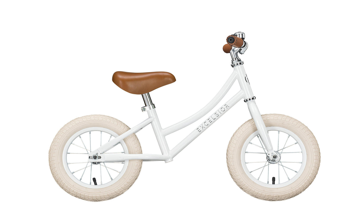 Excelsior Balance Bike Retro Runner (#1) excelle. rétro 12 crème