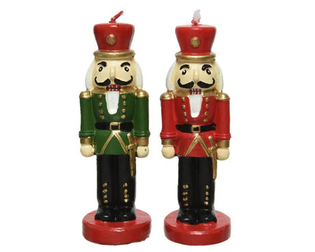 Decoris kaarsfiguur notenkraker was 14.7cm