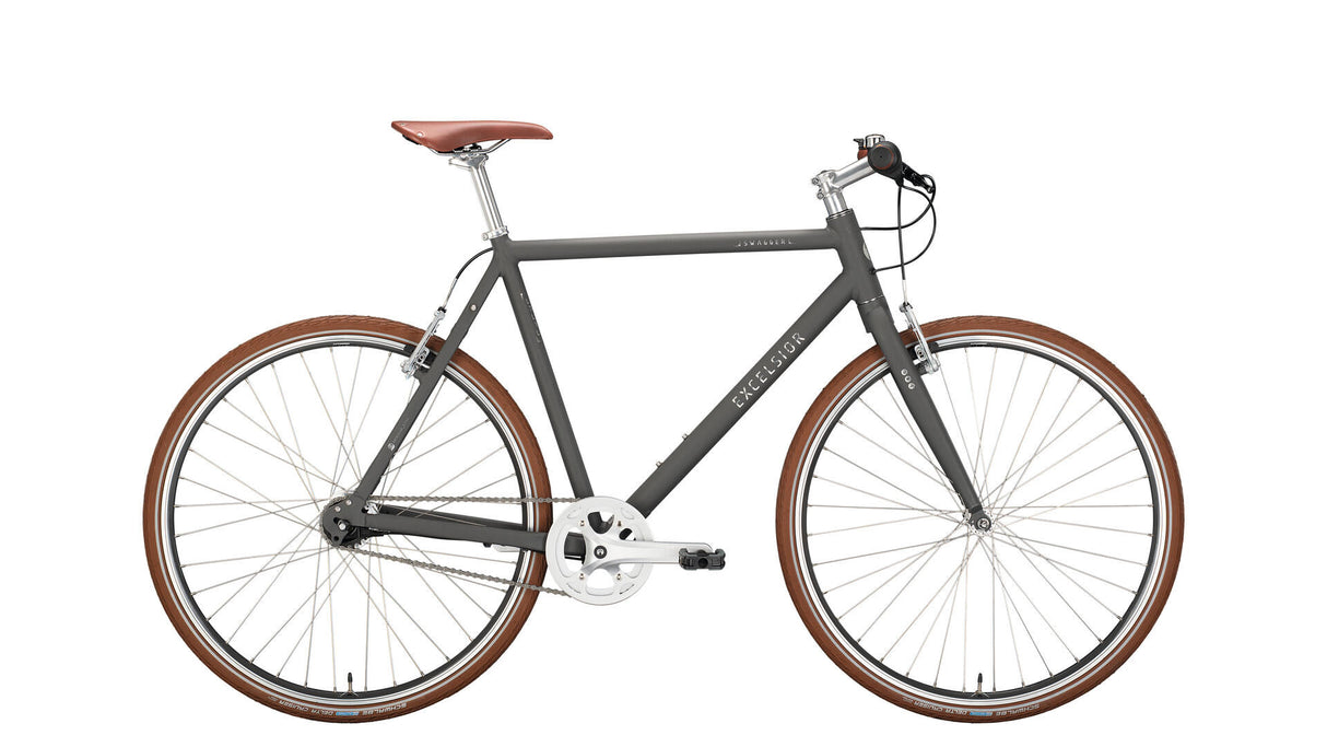 Vélo urbain Excelsior swagger (#1) vélo excels.swagger 28 57 diam. 7sp gris mat