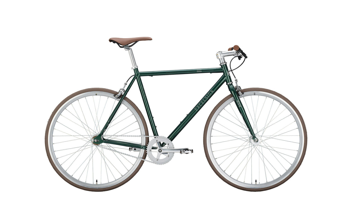 Le vélo Excelsior Singlespeed Dandy (#1) excelle. dandy 28 59 diam. 1 cuillère à café de mousse noire