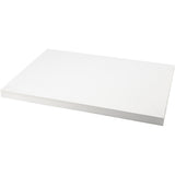 Carton coloré Creativ company, a2, feuille 420x594 mm, 250 gr, blanc, 100 feuilles 1 boîte