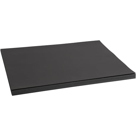 Carton coloré Creativ company, a2, feuille 420x594 mm, 200 gr, noir, 100 feuilles 1 boîte