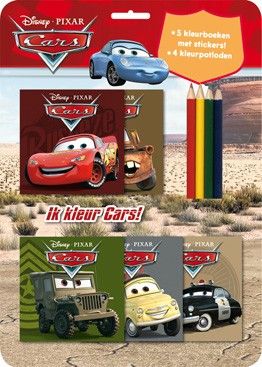 Van der Doelen Disney Cars - jeu de couleurs