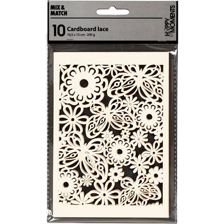 Creativ Company Pattern Carton Off-White, 10e.