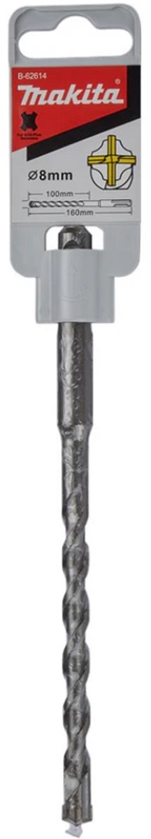 Accessoires Makita pb4s : foret sds-plus 8x160mm - b-62614