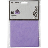 Enveloppe Creativ company, format enveloppe 11,5x16 cm, 100 gr, violet foncé, 10 pièces 1 boîte