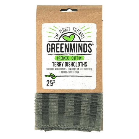 Greenminds torchons en tissu éponge 2 pcs