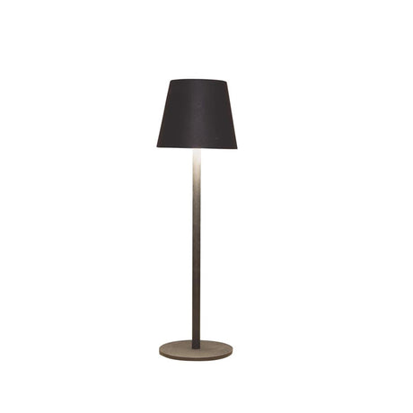 Anna's collection Lampe de table LED métal noir mat 9x27,5cm