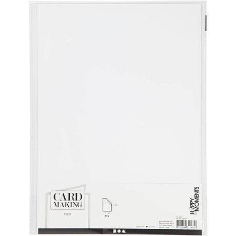 Papier blanc A4 80gr, 20st.