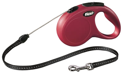 Flexi products ligne rétractable nouveau cordon classique rouge s 5 mètres jusqu'à 12kg