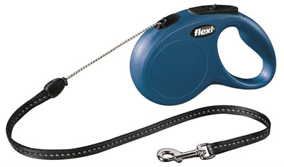 Flexi products ligne rétractable nouveau cordon classique bleu s 5 mètres jusqu'à 12kg