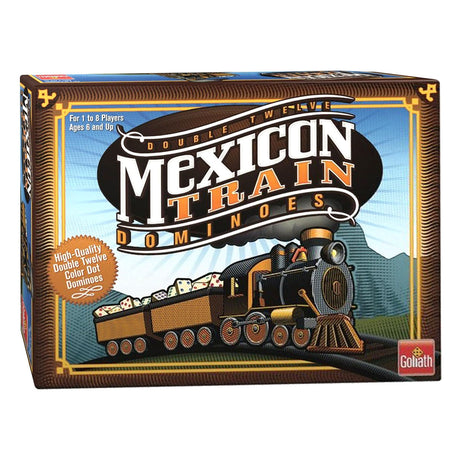 Dominos de train mexicain Goliath - jeu d'action - domino