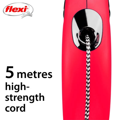 Flexi products ligne rétractable nouveau cordon classique rouge m 5 mètres jusqu'à 20kg