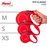 Flexi products ligne rétractable nouveau cordon classique rouge m 5 mètres jusqu'à 20kg