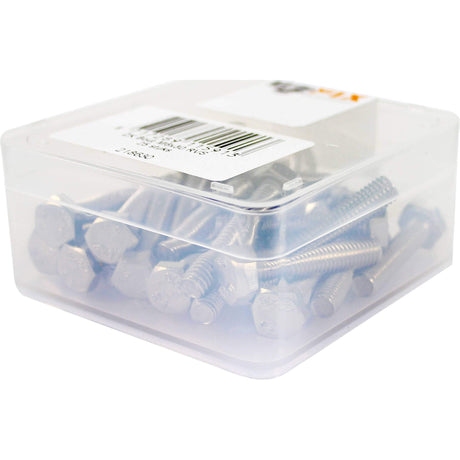 Bofix Fixx-leer Hexagon Bouten M6X30 25 pièces, acier inoxydable