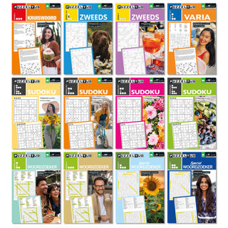 Livres de puzzles 12 assortis | 72 pièces