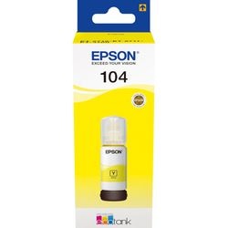 Recharge d'encre jaune originale Epson 104