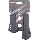 Les poignées Ergo Venti bord - 22 mm - caoutchouc - 125 + 92 mm - 119g - noir