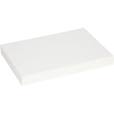 Carton de construction Creativ company, feuille 25,5x36 cm, épaisseur 0,4 mm, 250 gr, blanc, 100 feuilles 1 boîte