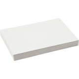 Carton de construction Creativ company, feuille 25,5x36 cm, épaisseur 0,4 mm, 250 gr, blanc, 100 feuilles 1 boîte