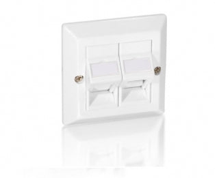 Equip 760301 façade universelle, blanche, synthétique abs, polycarbonate, conventionnelle, 80 mm