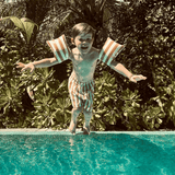 Flux | brassards de natation marron blanc 2-6 ans