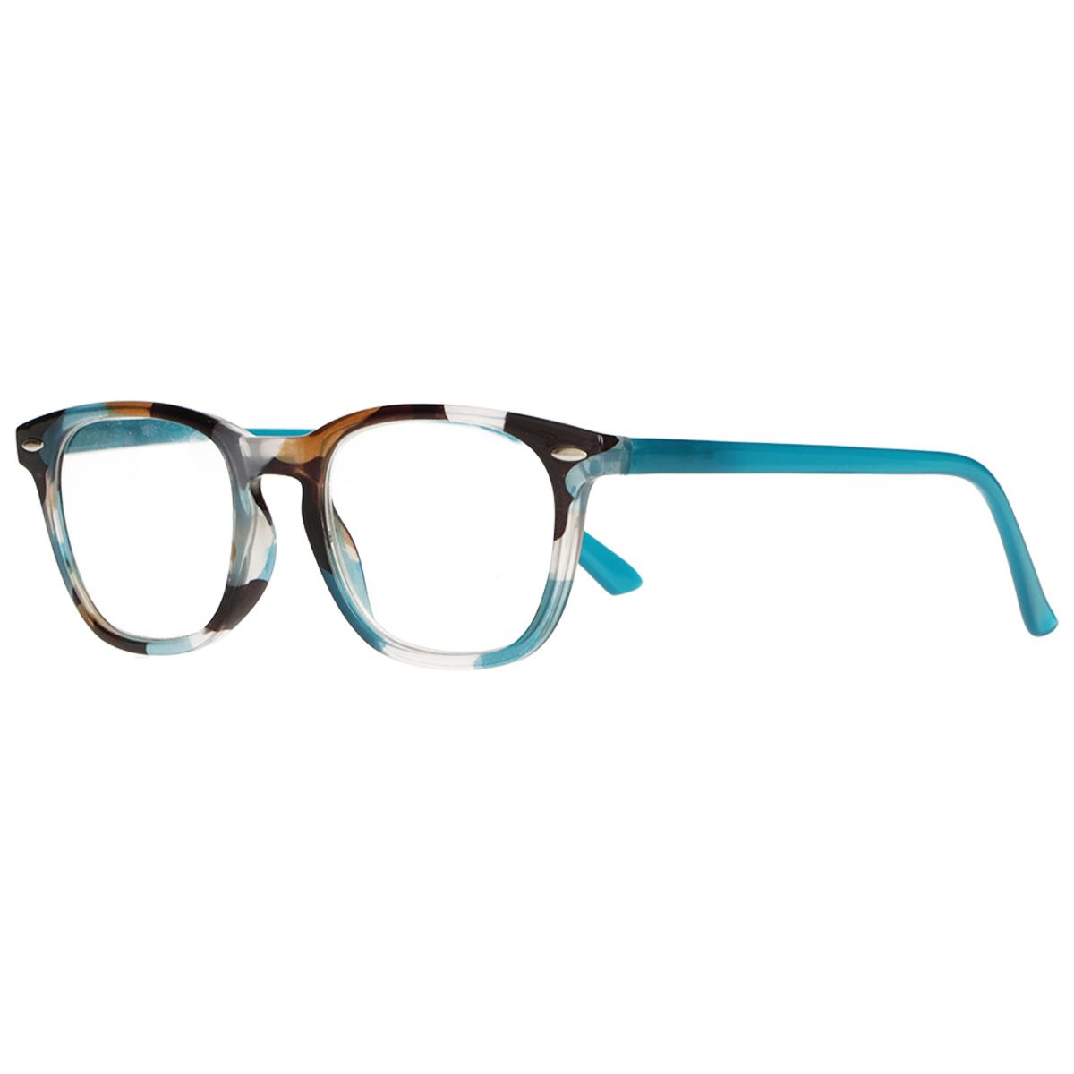Lunettes de lecture Spectrum bleu marron 3,00