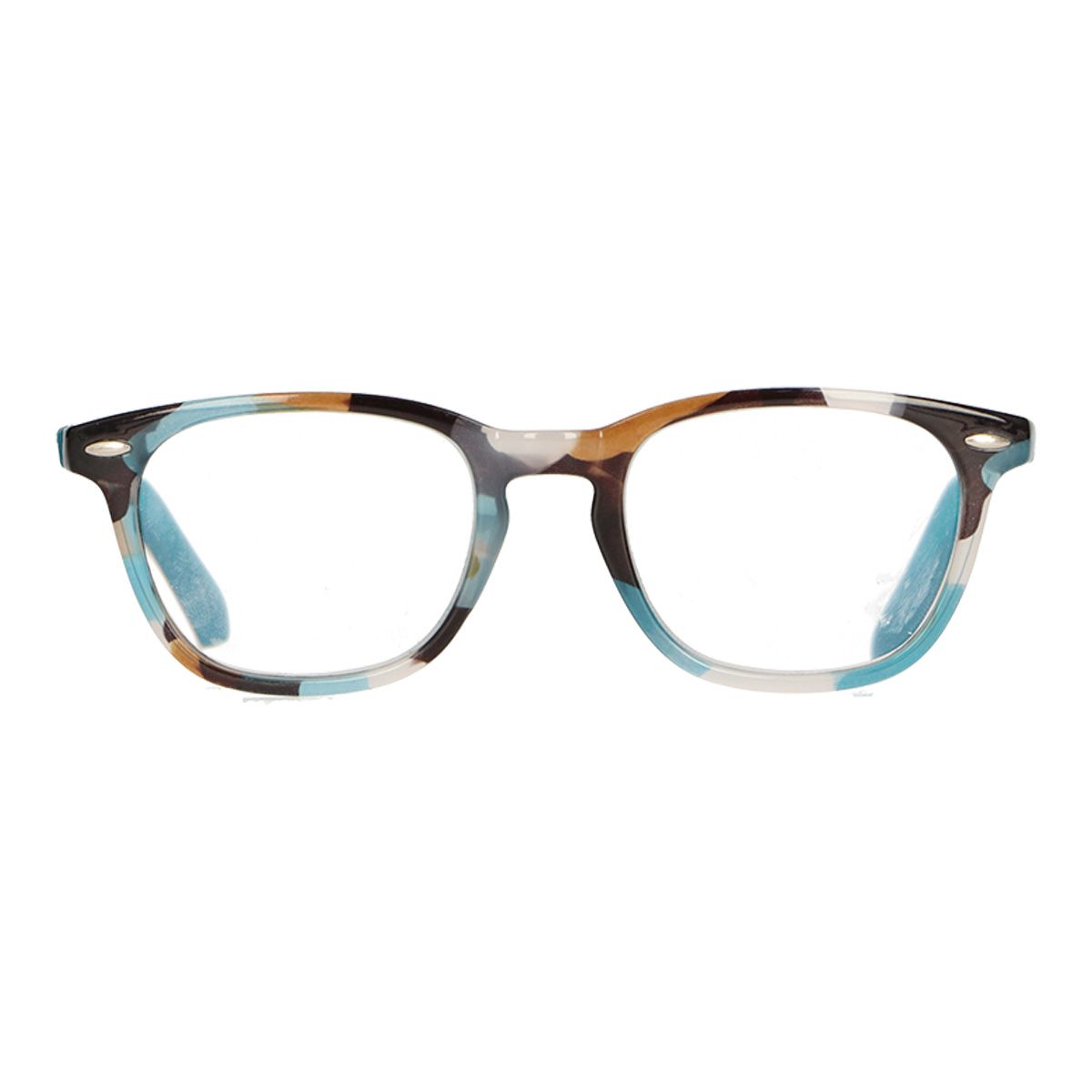Lunettes de lecture Spectrum bleu marron 3,50